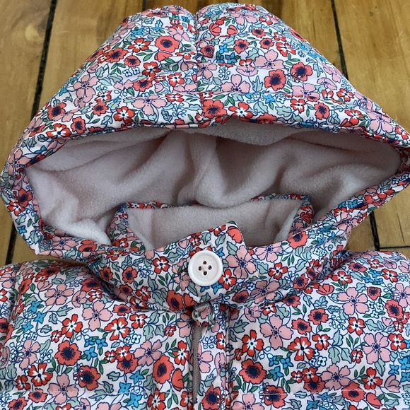 BabyGap Floral Snowsuit - Picture 7 of 8